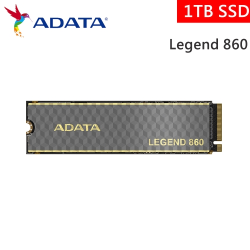 搭整機!!!威剛 ADATA Legend 860 1TB/讀6000M/寫5000M/PCIE4.0/5年保