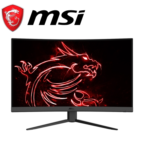 微星 G27C4 E3 27型(VA/曲面1500R/180Hz/1ms/無喇叭/2H1DP)